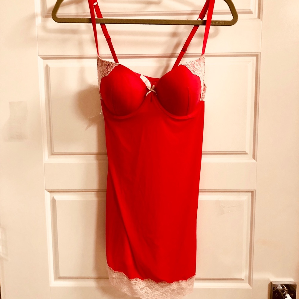 NWT Hot Pink Victoria’s Secret Lingerie/Slip